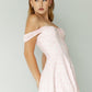 Lydia Dress in Petal pink