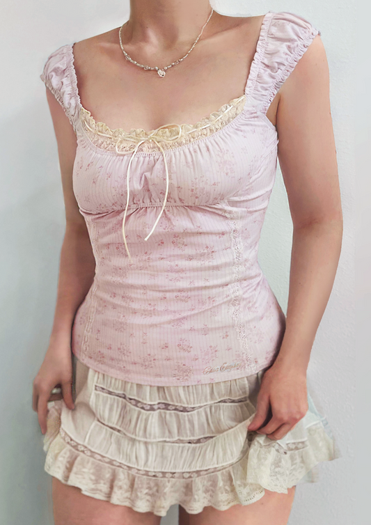 Pre-Order~ Lydia Blouse in Petal Pink